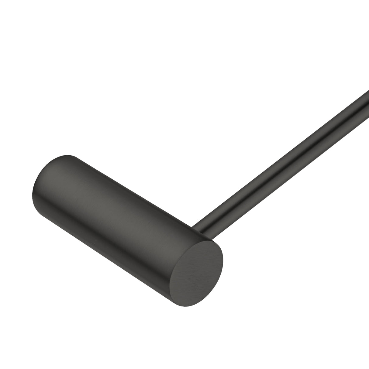 600mm Gunmetal Single Towel Rail - MTO Marbles & Tiles Outlet