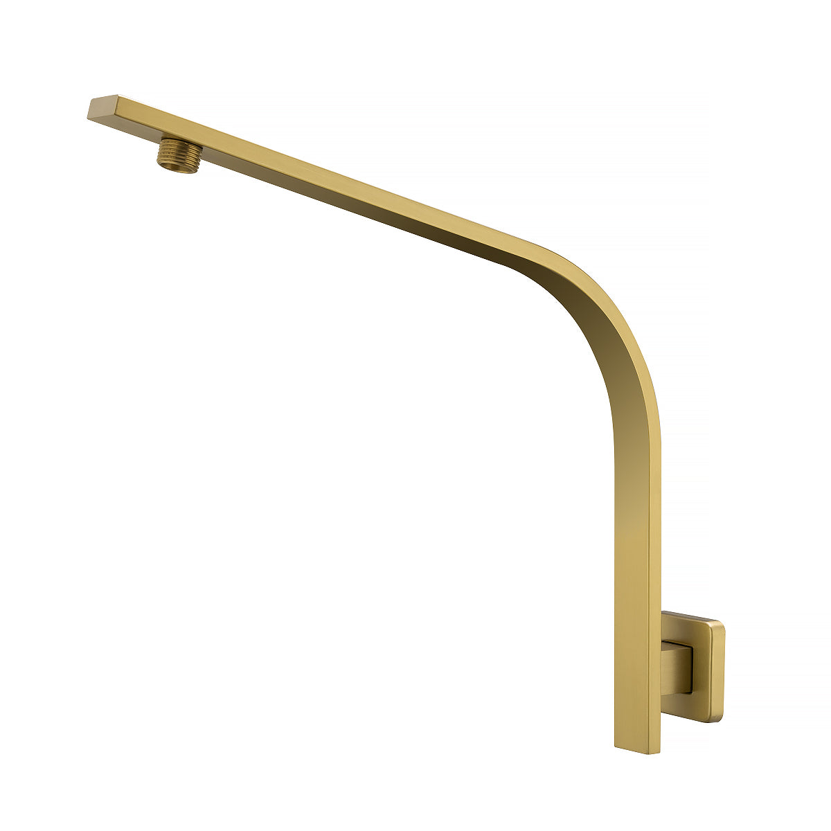 Brushed Brass Wall Shower Arm - MTO Marbles & Tiles Outlet