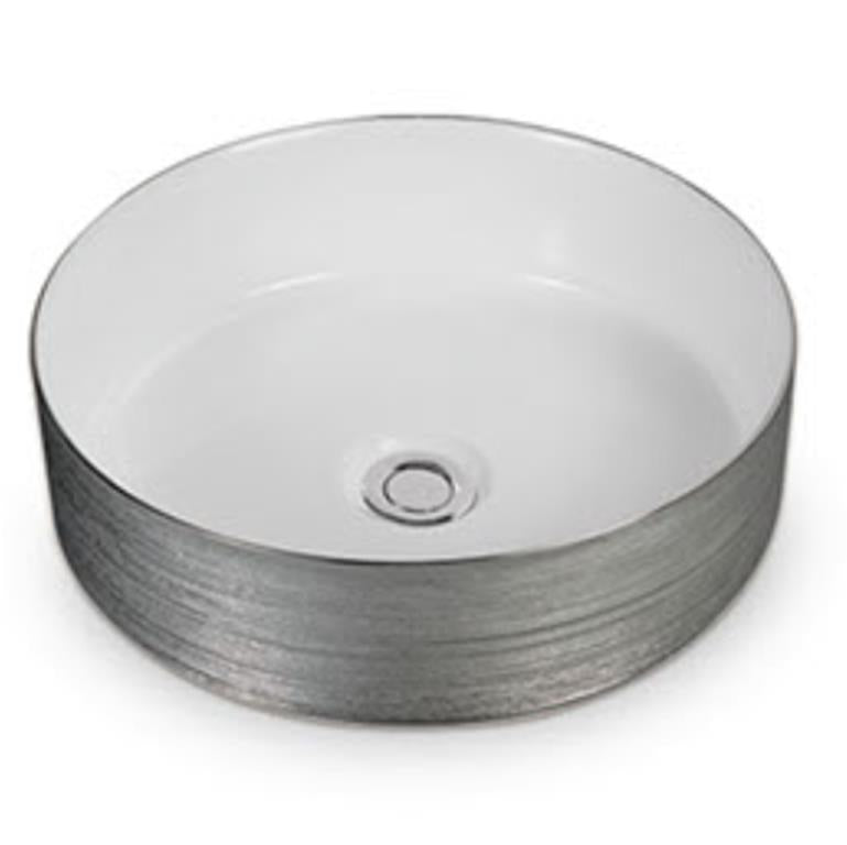 Silky Silver and Gloss White - MTO Marbles & Tiles Outlet