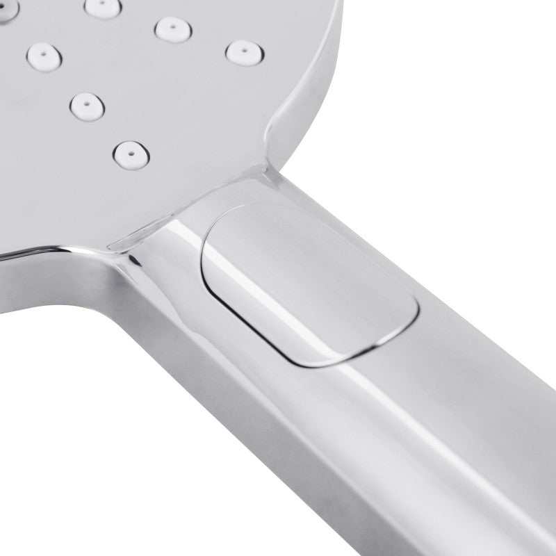 Chrome 3 Functions Handheld Shower - MTO Marbles & Tiles Outlet