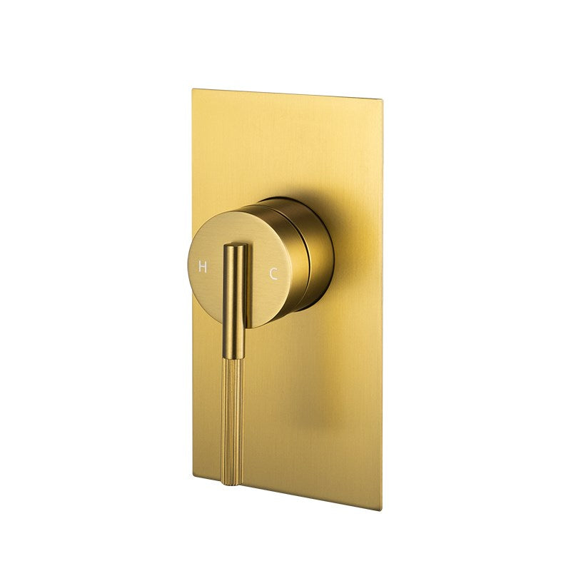CADDENCE - Brushed Brass Wall Mixer - MTO Marbles & Tiles Outlet