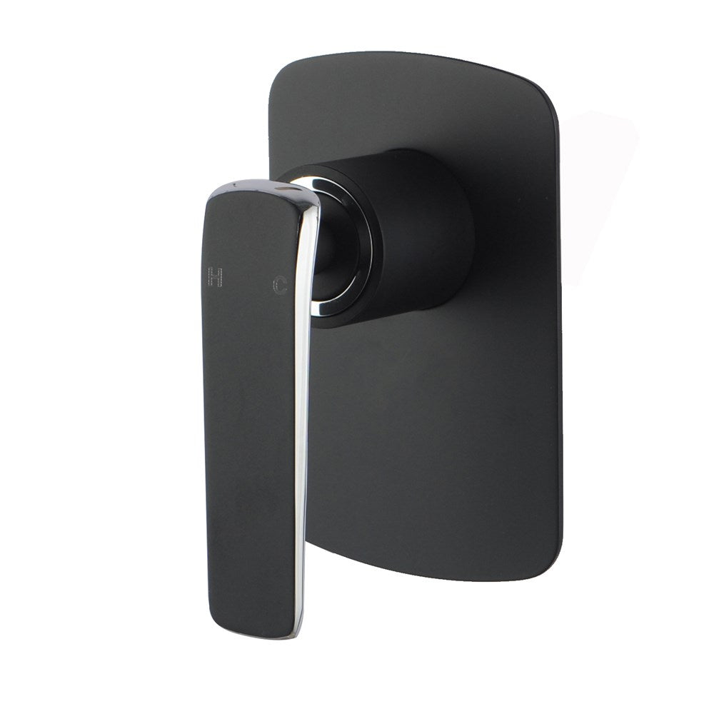 ESPERIA - Black & Chrome Wall Mixer - MTO Marbles & Tiles Outlet