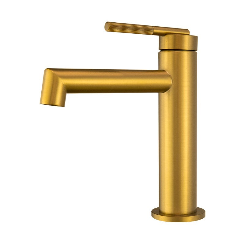 CADDENCE - Brushed Brass Basin Mixer - MTO Marbles & Tiles Outlet