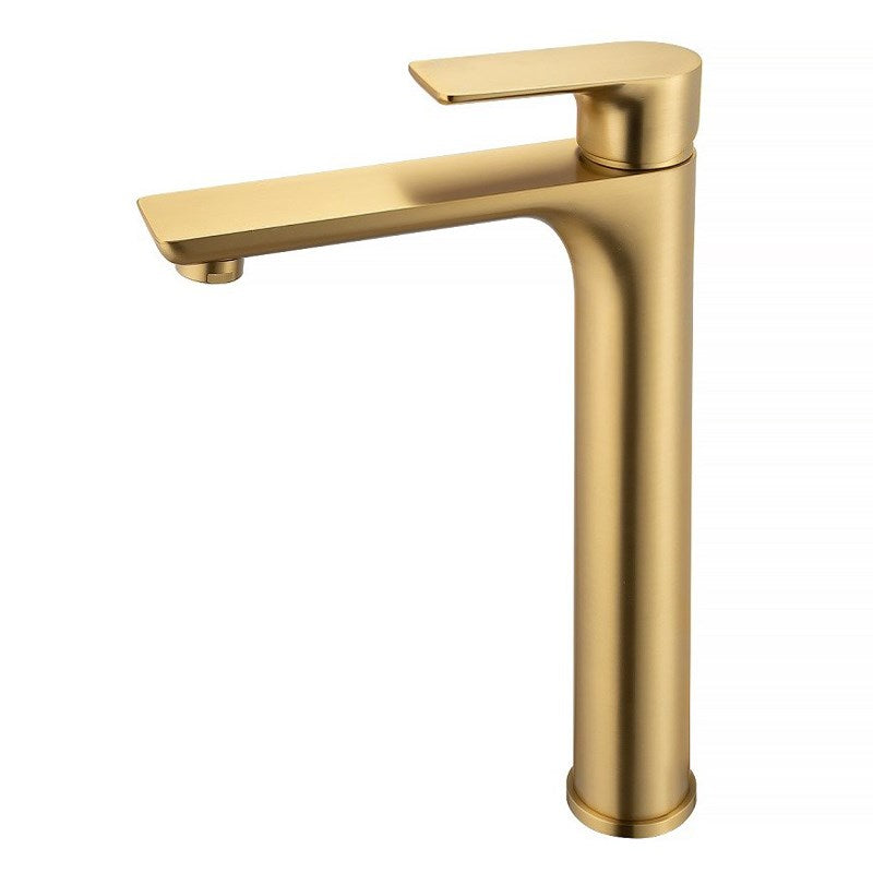VOG - Brushed Brass Basin Mixer - MTO Marbles & Tiles Outlet