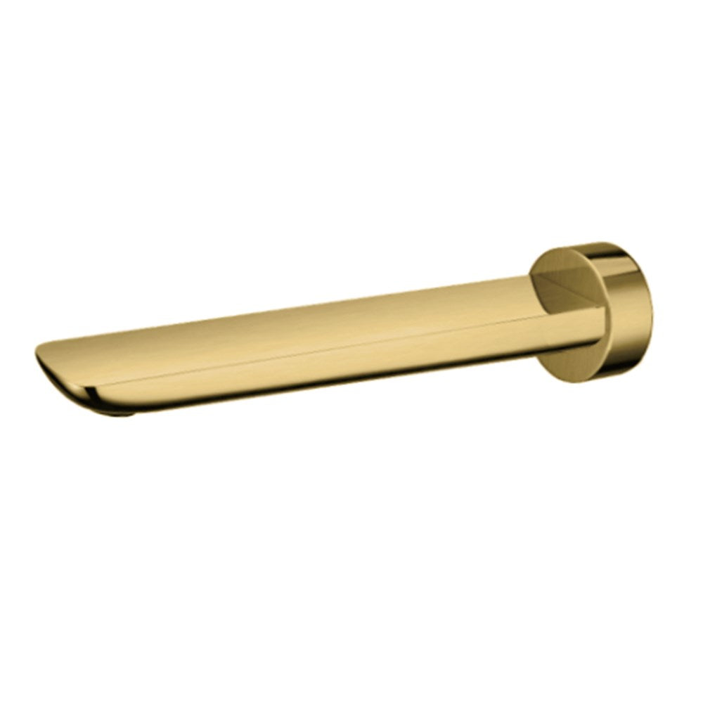 RUSHY - Brushed Brass Spout - MTO Marbles & Tiles Outlet