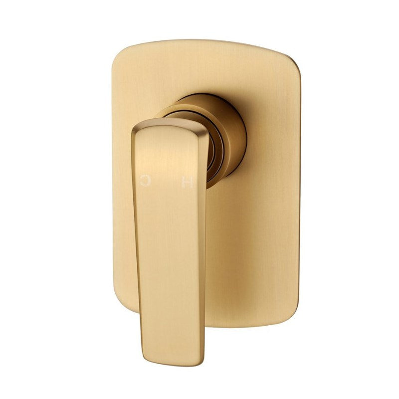 ESPERIA - Brushed Brass Wall Mixer - MTO Marbles & Tiles Outlet
