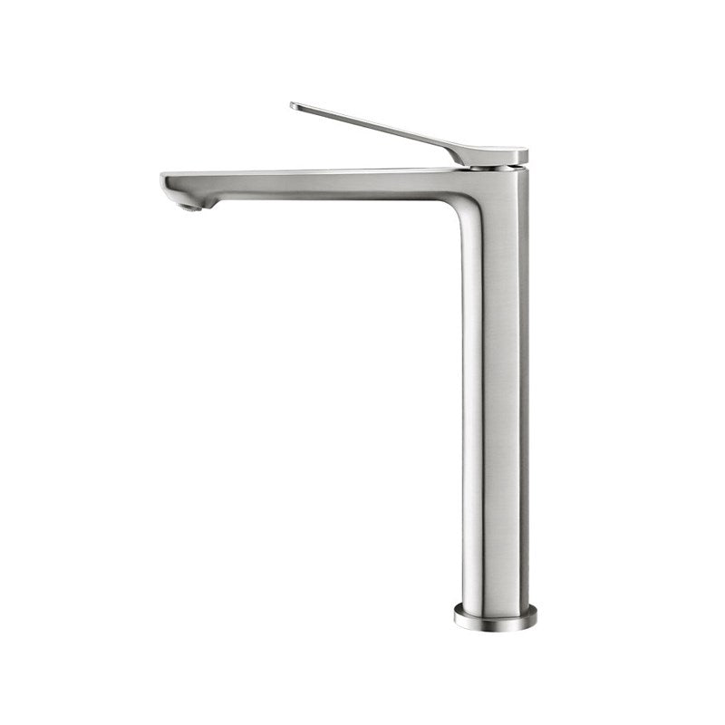 RUSHY - Brushed Nickel Basin Mixer - MTO Marbles & Tiles Outlet