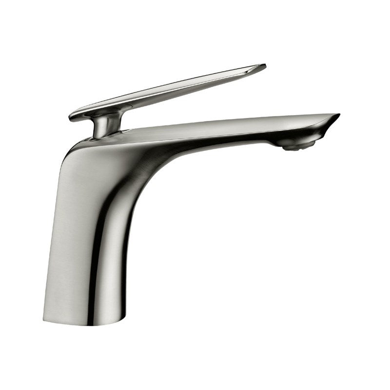 Bellino Brushed Nickel Basin Mixer Tap - MTO Marbles & Tiles Outlet