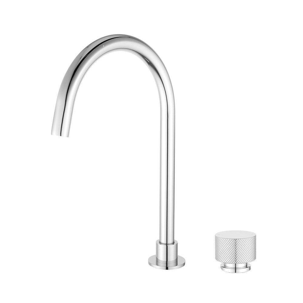 MOON - Chrome Swivel Basin Mixer - MTO Marbles & Tiles Outlet