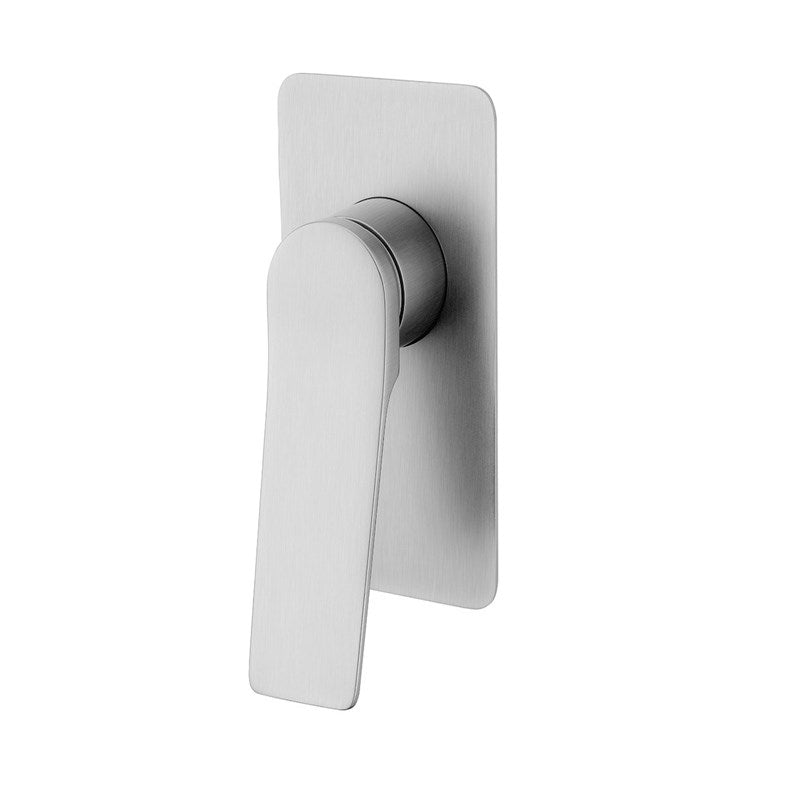 RUSHY - Brushed Nickel Wall Mixer - MTO Marbles & Tiles Outlet