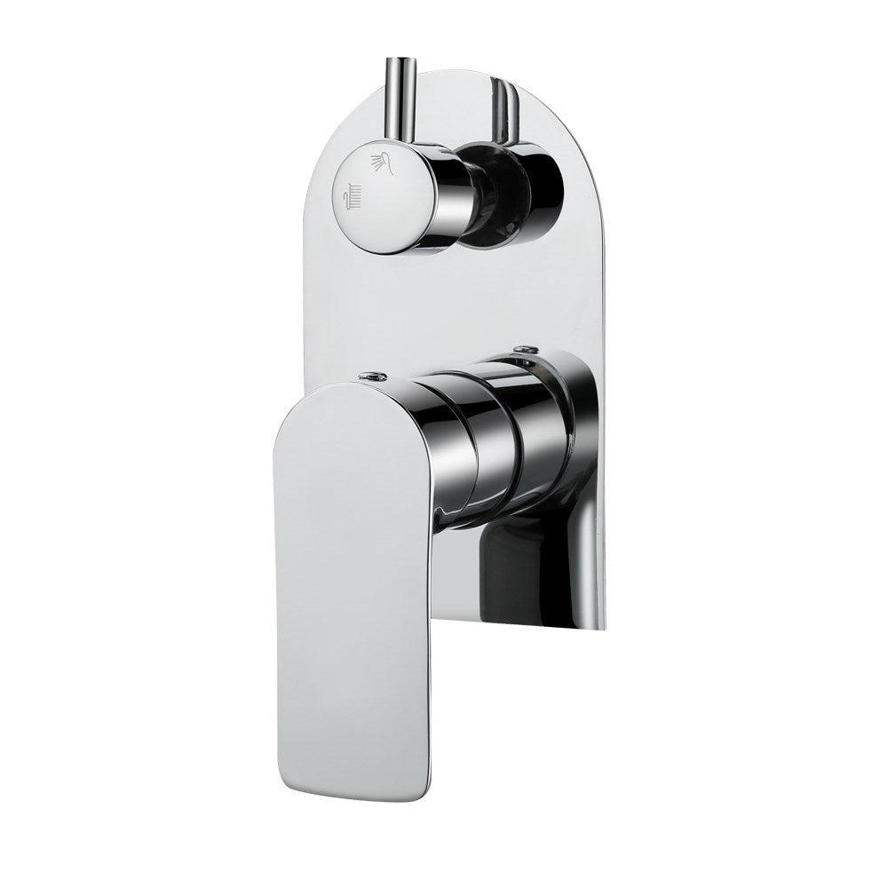 Persano Chrome Mixer Diverter - MTO Marbles & Tiles Outlet
