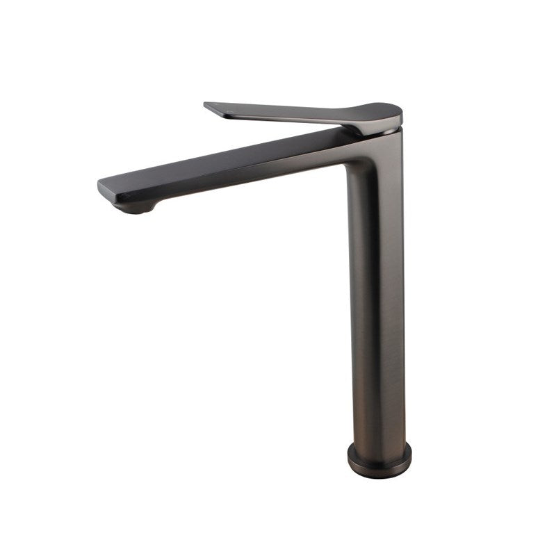 RUSHY - Brushed Gunmetal Basin Mixer - MTO Marbles & Tiles Outlet