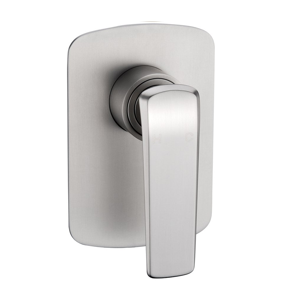 ESPERIA - Brushed Nickel Wall Mixer - MTO Marbles & Tiles Outlet