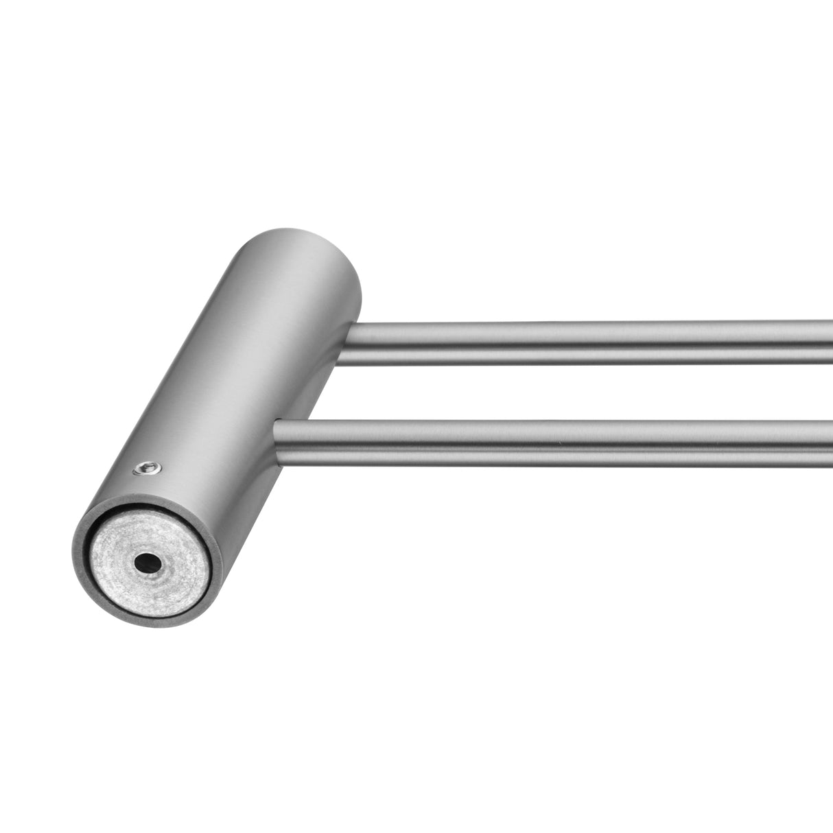 600mm Brushed Nickel Double Towel Rail - MTO Marbles & Tiles Outlet