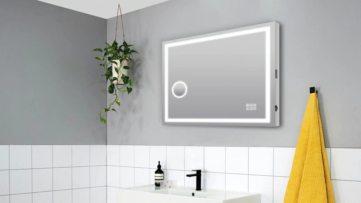 900x750mm Bluetooth LED Mirror - MTO Marbles & Tiles Outlet