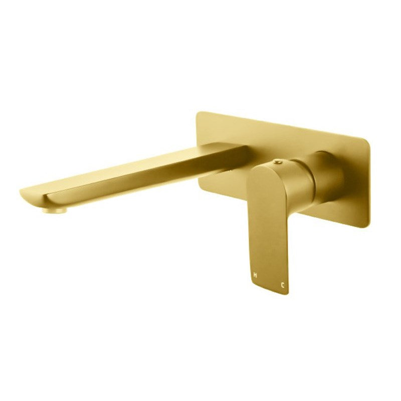 VOG - Brushed Brass Spout Mixer - MTO Marbles & Tiles Outlet