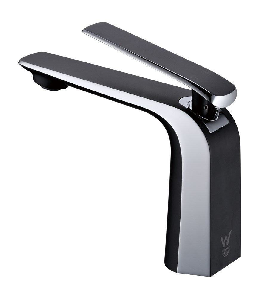 ESPERIA - Black & Chrome Basin Mixer - MTO Marbles & Tiles Outlet