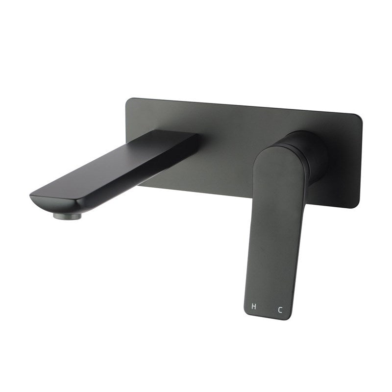 RUSHY - Black Spout Mixer - MTO Marbles & Tiles Outlet