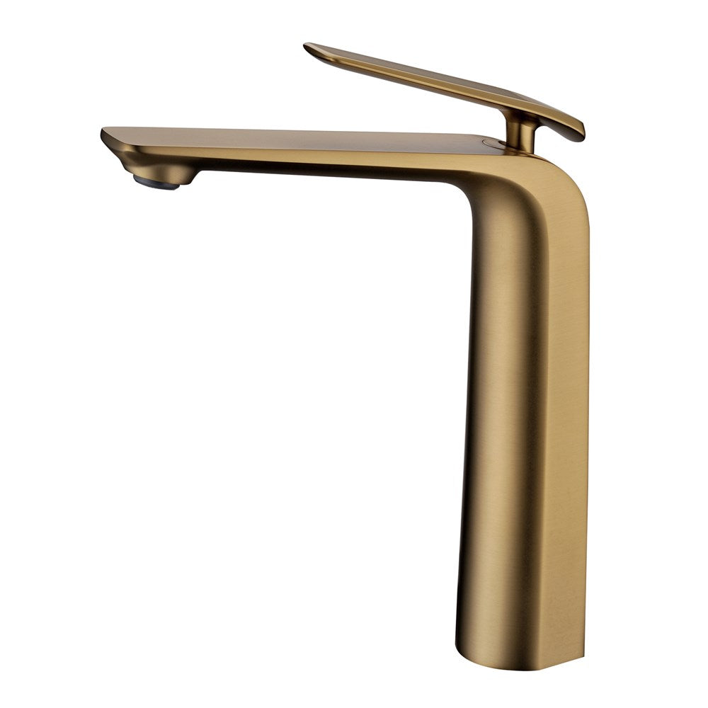 ESPERIA - Brushed Brass Basin Mixer - MTO Marbles & Tiles Outlet