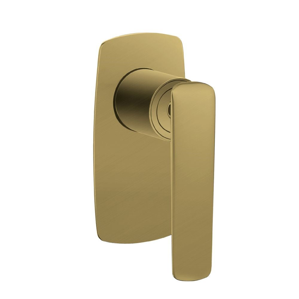 Bellino Brushed Yellow Gold Wall Mixer - MTO Marbles & Tiles Outlet