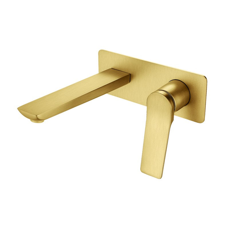 RUSHY - Brushed Brass Spout Mixer - MTO Marbles & Tiles Outlet