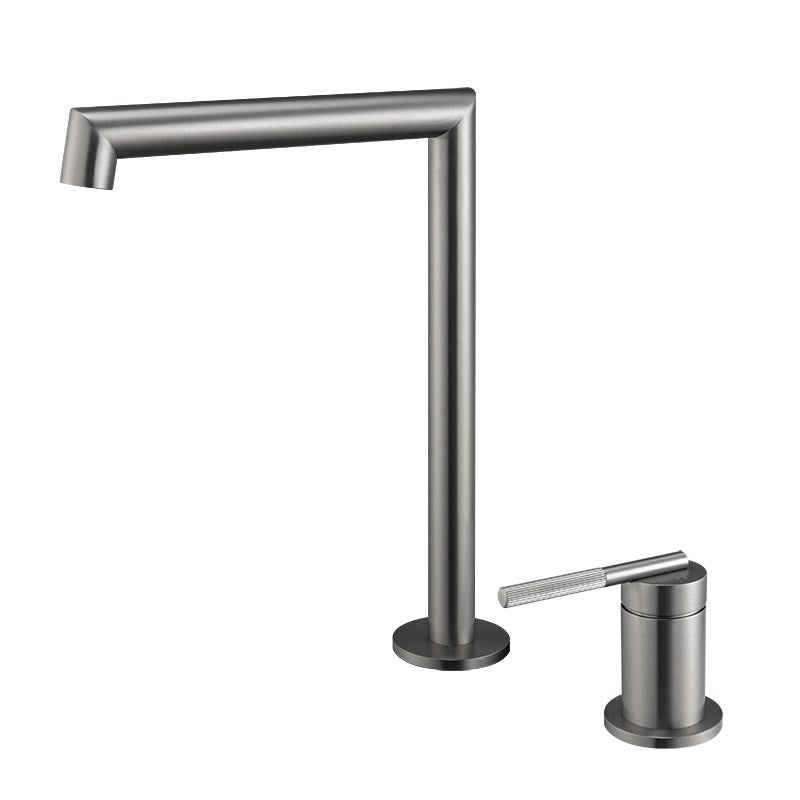 CADDENCE - Brushed Nickel Basin Mixer - MTO Marbles & Tiles Outlet