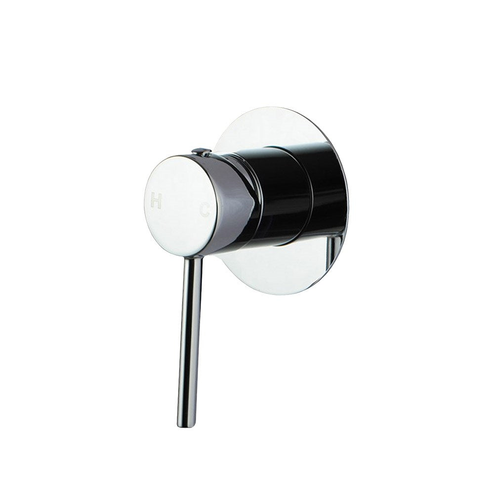 LUCID PIN - Chrome Wall Mixer - MTO Marbles & Tiles Outlet