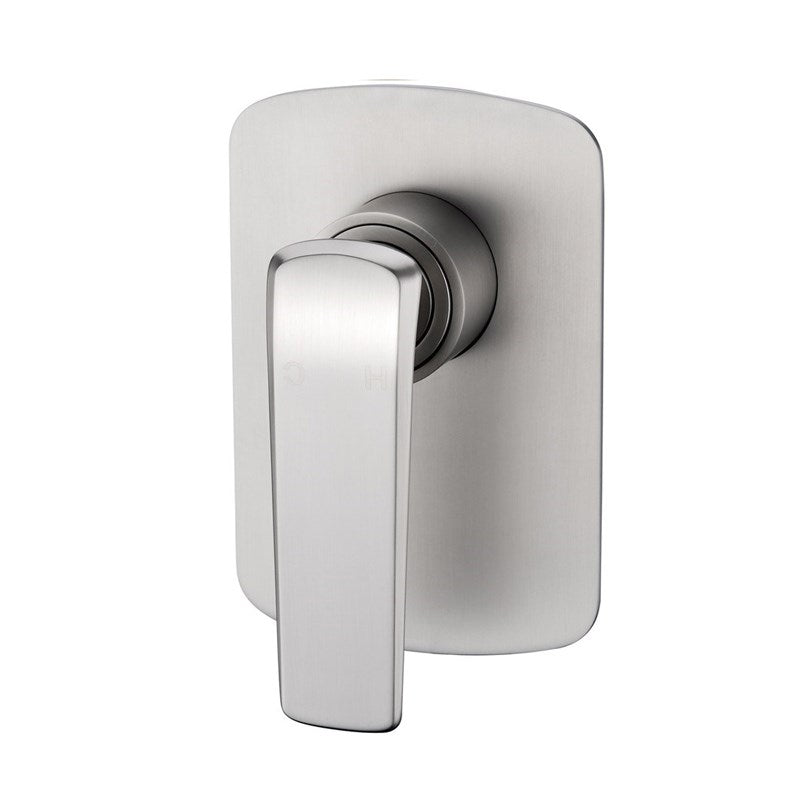 ESPERIA - Brushed Nickel Wall Mixer - MTO Marbles & Tiles Outlet