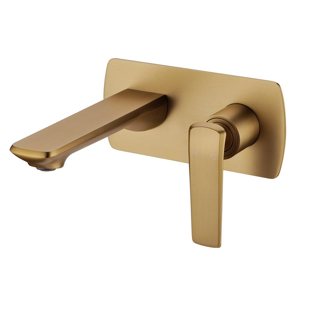 ESPERIA - Brushed Brass Spout Mixer - MTO Marbles & Tiles Outlet