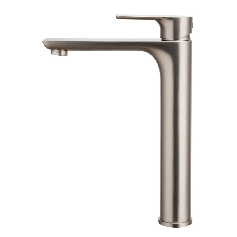 VOG - Brushed Nickel Basin Mixer - MTO Marbles & Tiles Outlet