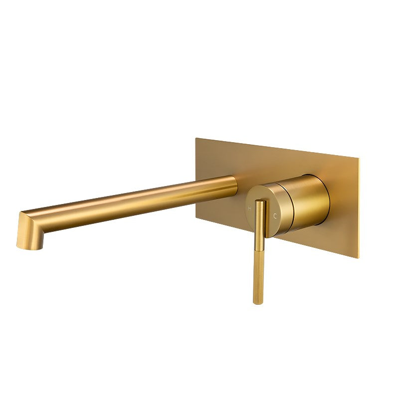 CADDENCE - Brushed Brass Spout Mixer - MTO Marbles & Tiles Outlet