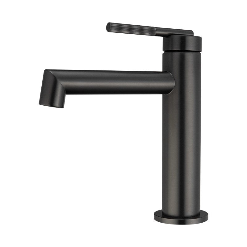 CADDENCE - Brushed Gunmetal Basin Mixer - MTO Marbles & Tiles Outlet