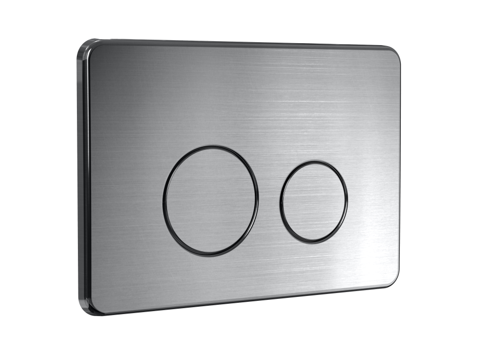 Mercio R&T Round Flush Plate - Gunmetal - MTO Marbles & Tiles Outlet