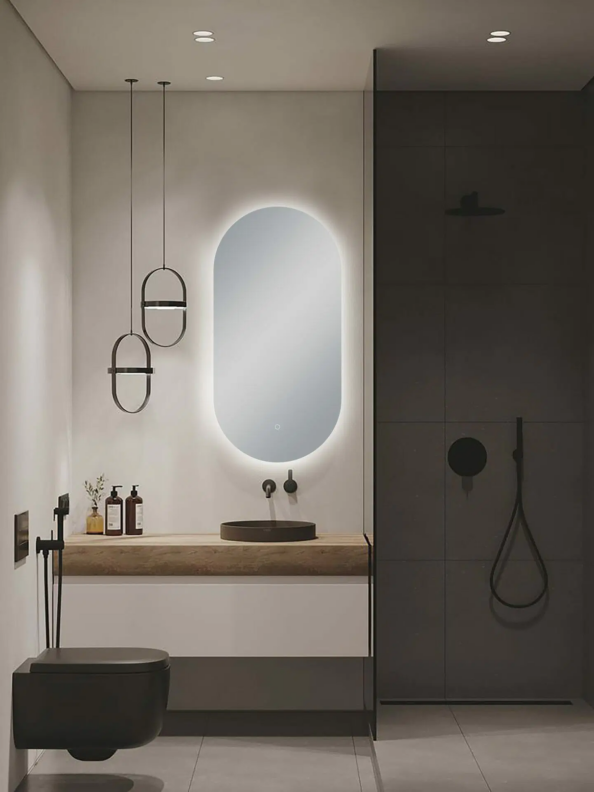 450x900mm LED Mirror - MTO Marbles & Tiles Outlet