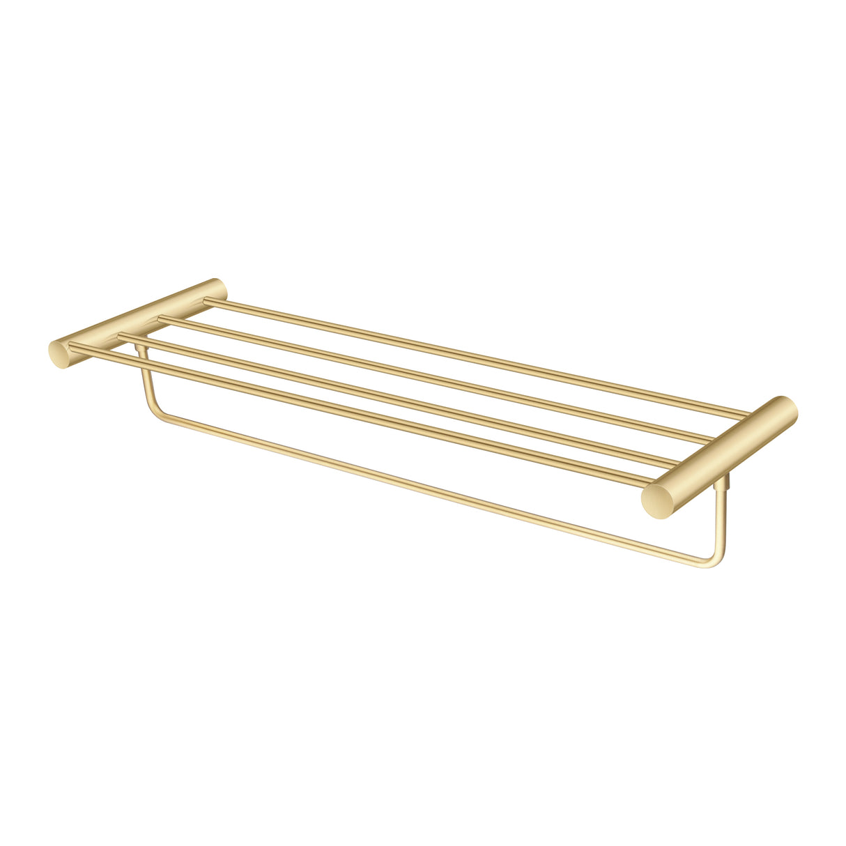 Brushed Brass Shower Shelf - MTO Marbles & Tiles Outlet