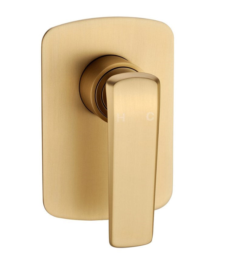 ESPERIA - Brushed Brass Wall Mixer - MTO Marbles & Tiles Outlet