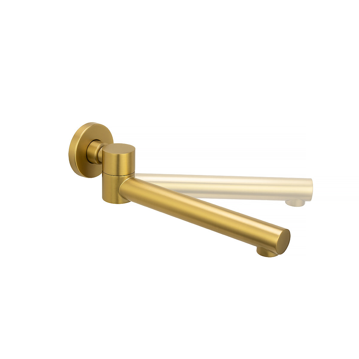 Brushed Brass Swivel Spout - MTO Marbles & Tiles Outlet