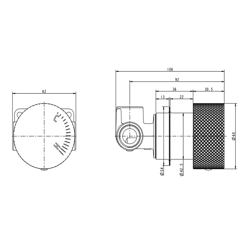 Progressive In-wall Part - MTO Marbles & Tiles Outlet