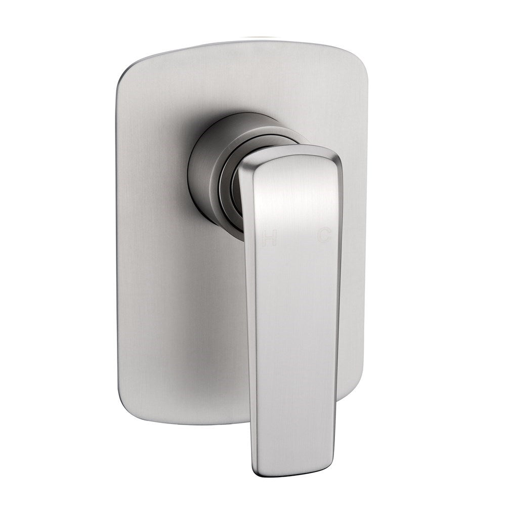 ESPERIA - Brushed Nickel Wall Mixer - MTO Marbles & Tiles Outlet