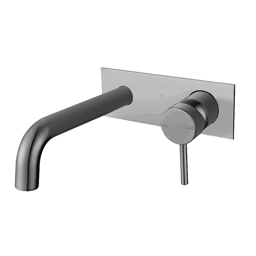 LUCID PIN - Brushed Nickel Spout Mixer - MTO Marbles & Tiles Outlet