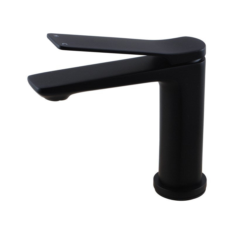 RUSHY - Black Basin Mixer - MTO Marbles & Tiles Outlet