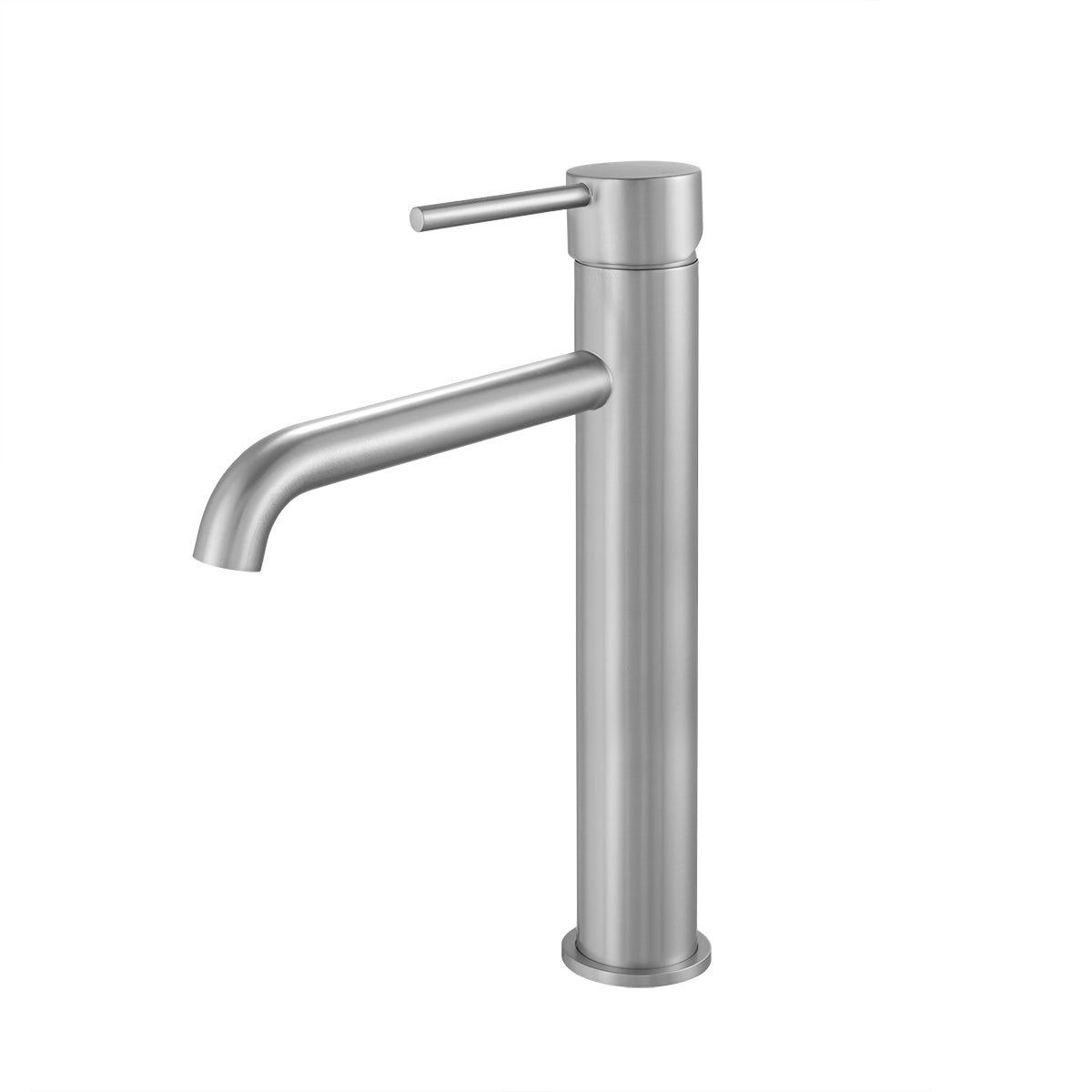 LUCID PIN - Brushed Nickel Basin Mixer - MTO Marbles & Tiles Outlet