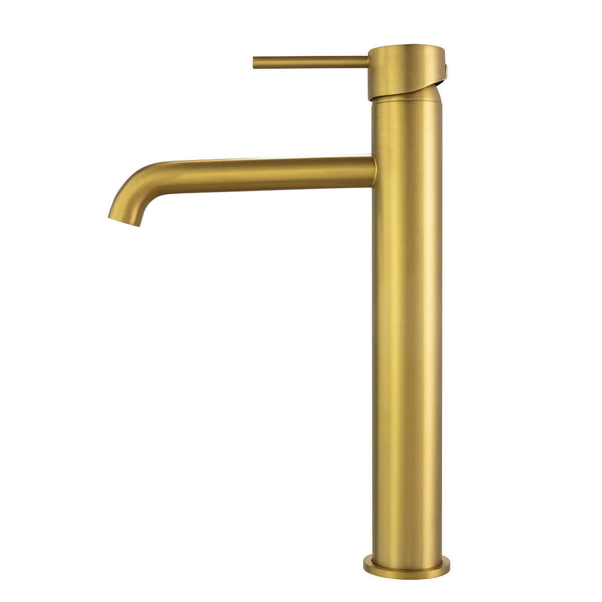 LUCID PIN - Brushed Brass Basin Mixer - MTO Marbles & Tiles Outlet