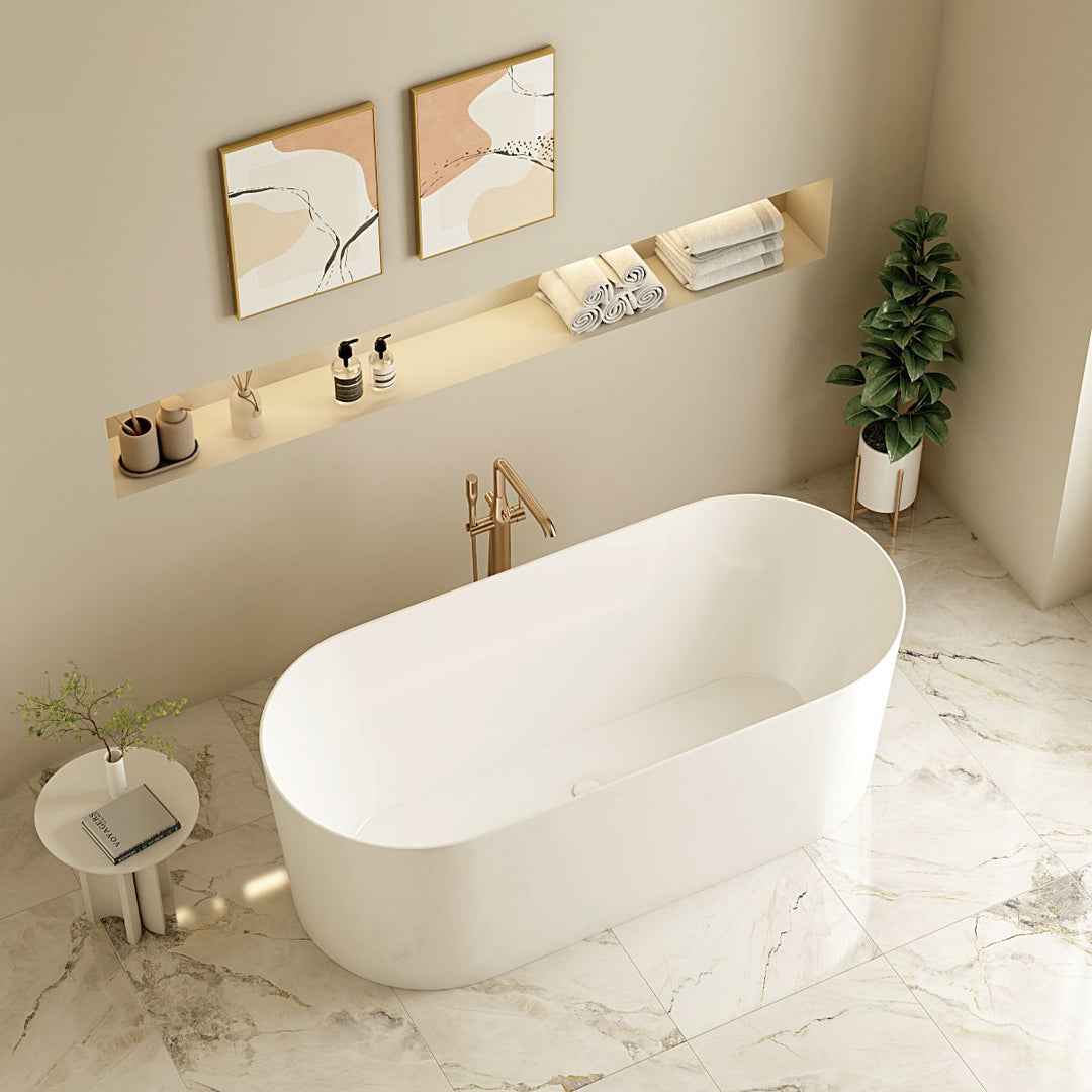 ISEO Freestanding Bathtub - Gloss White