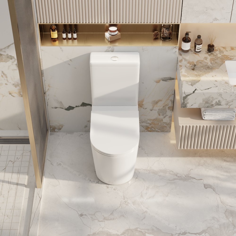 Berlin Back to Wall Toilet Suite - MTO Marbles & Tiles Outlet