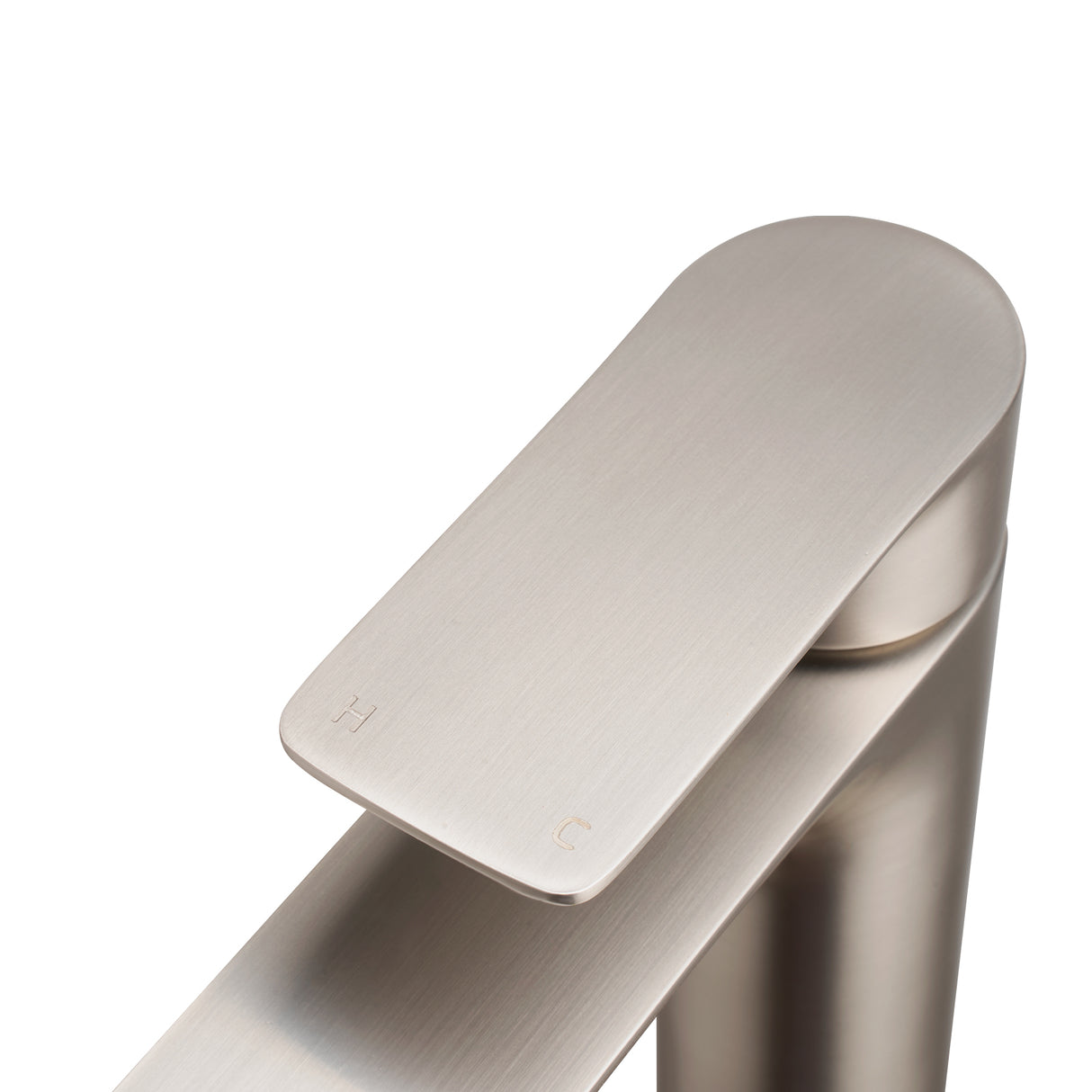 VOG - Brushed Nickel Basin Mixer - MTO Marbles & Tiles Outlet