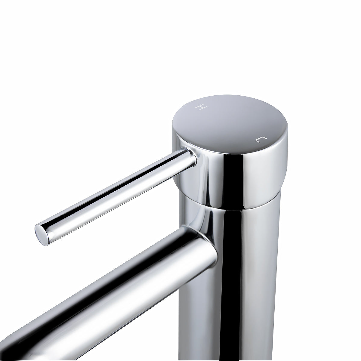 LUCID PIN - Chrome Basin Mixer - MTO Marbles & Tiles Outlet