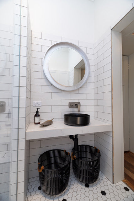 ESPERIA - Brushed Nickel Spout Mixer - MTO Marbles & Tiles Outlet