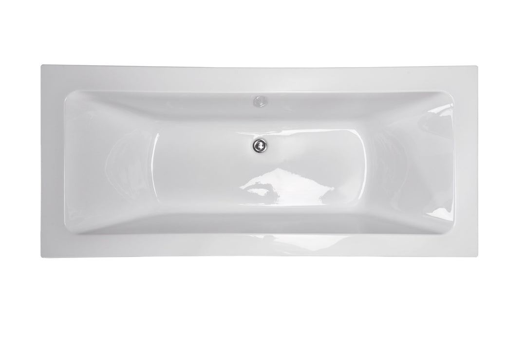 Mira Insert & Island Bathtub - Gloss White - MTO Marbles & Tiles Outlet