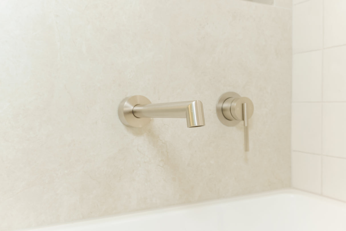 CADDENCE - Brushed Nickel Spout Mixer - MTO Marbles & Tiles Outlet